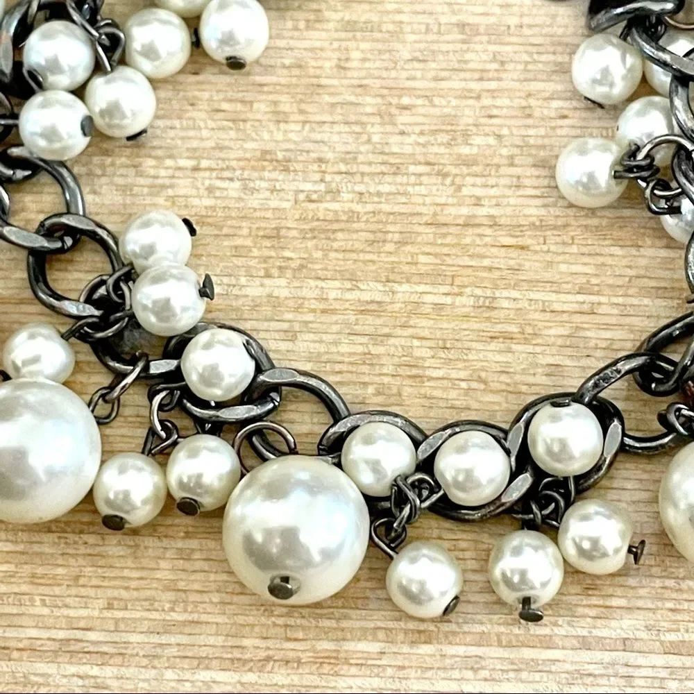 Faux Pearl bracelet - Picture 6 of 8